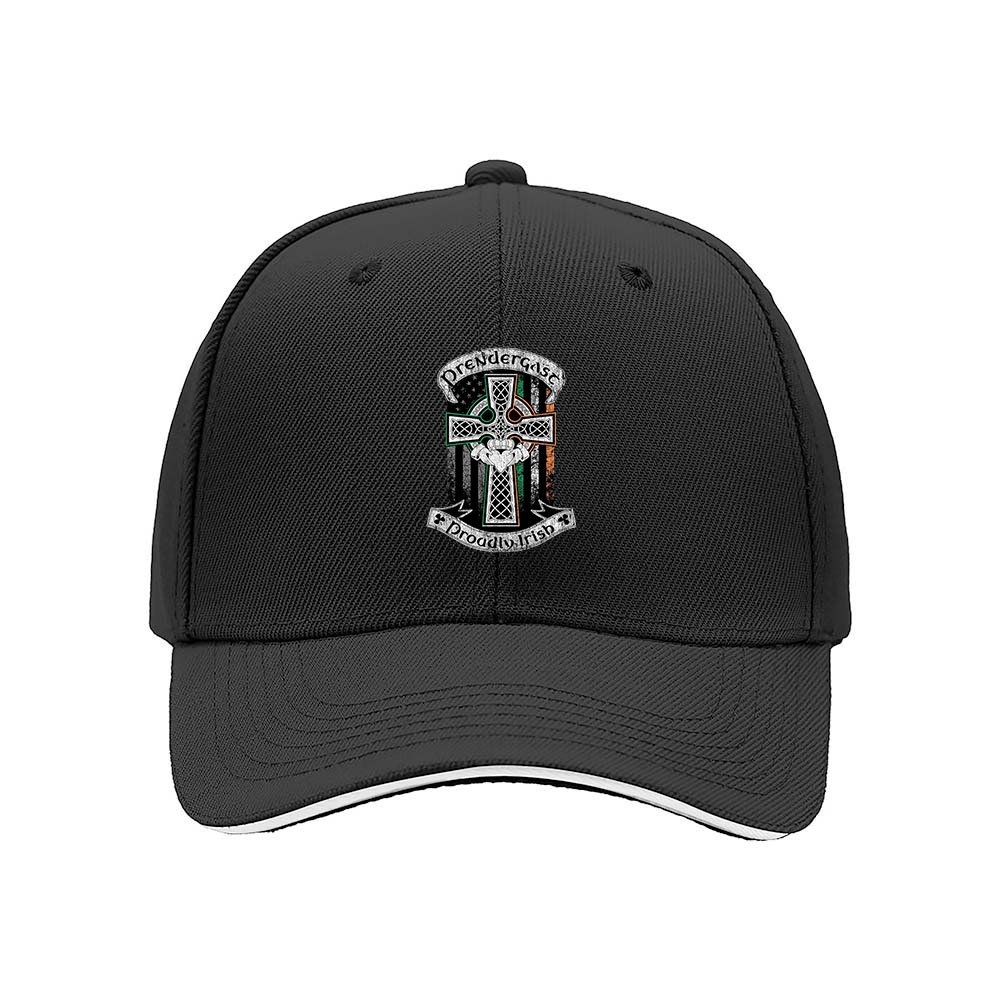 Dreadlocked Celtic Cross Men's Baseball Cap Gift for Him - Image 3