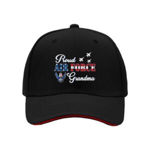 Proud Air Force Grandma Hat Women's Baseball Cap Gift