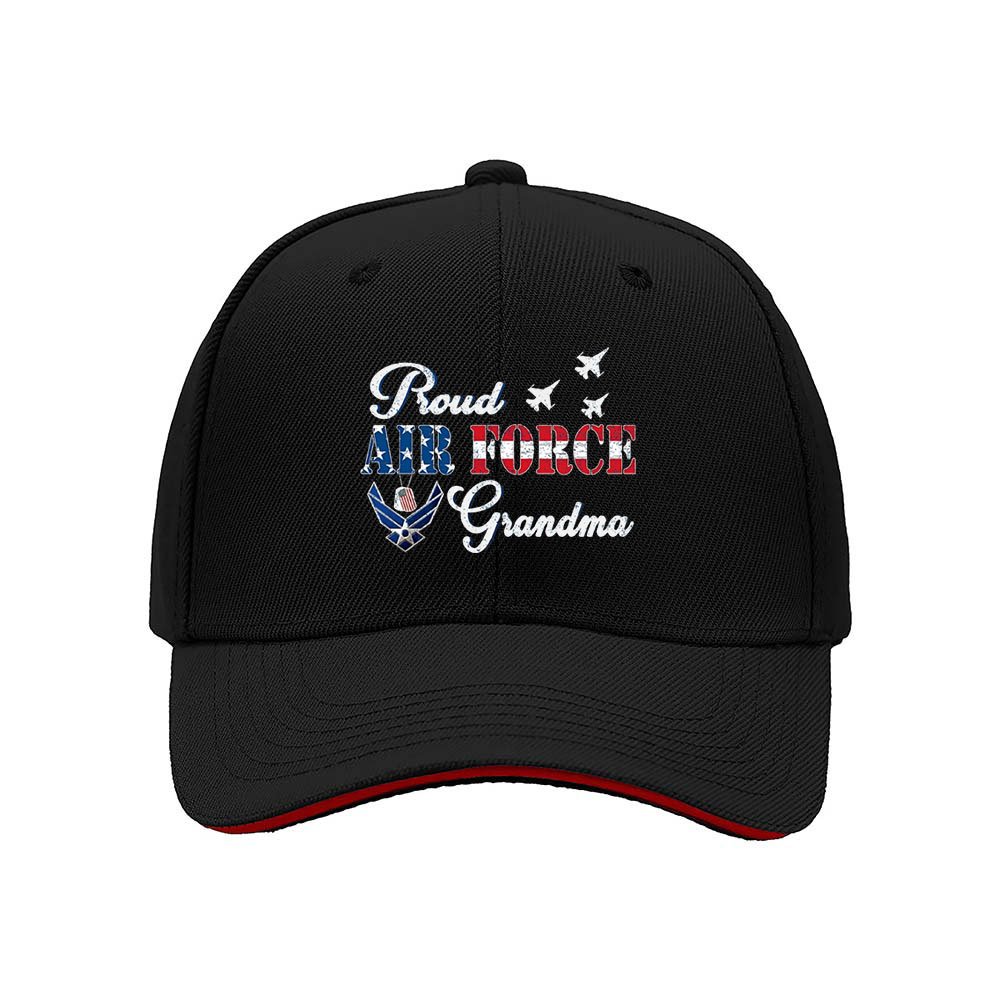 Proud Air Force Grandma Hat Women's Baseball Cap Gift