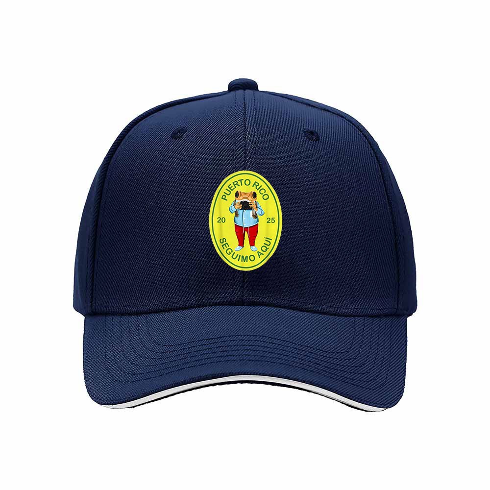 Puerto Rico Frog Baseball Cap Men Women Gift Hat - Image 2