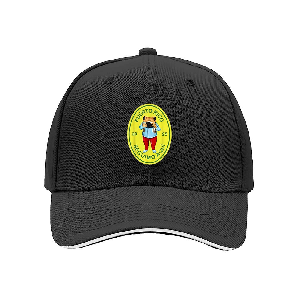 Puerto Rico Frog Baseball Cap Men Women Gift Hat - Image 3