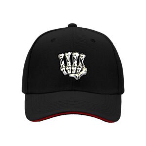 Punk Skeleton Hand Men's Baseball Cap Gift for Fans