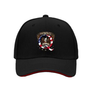 Trust The Plan Q Anon Eagle USA Flag Men's Baseball Cap