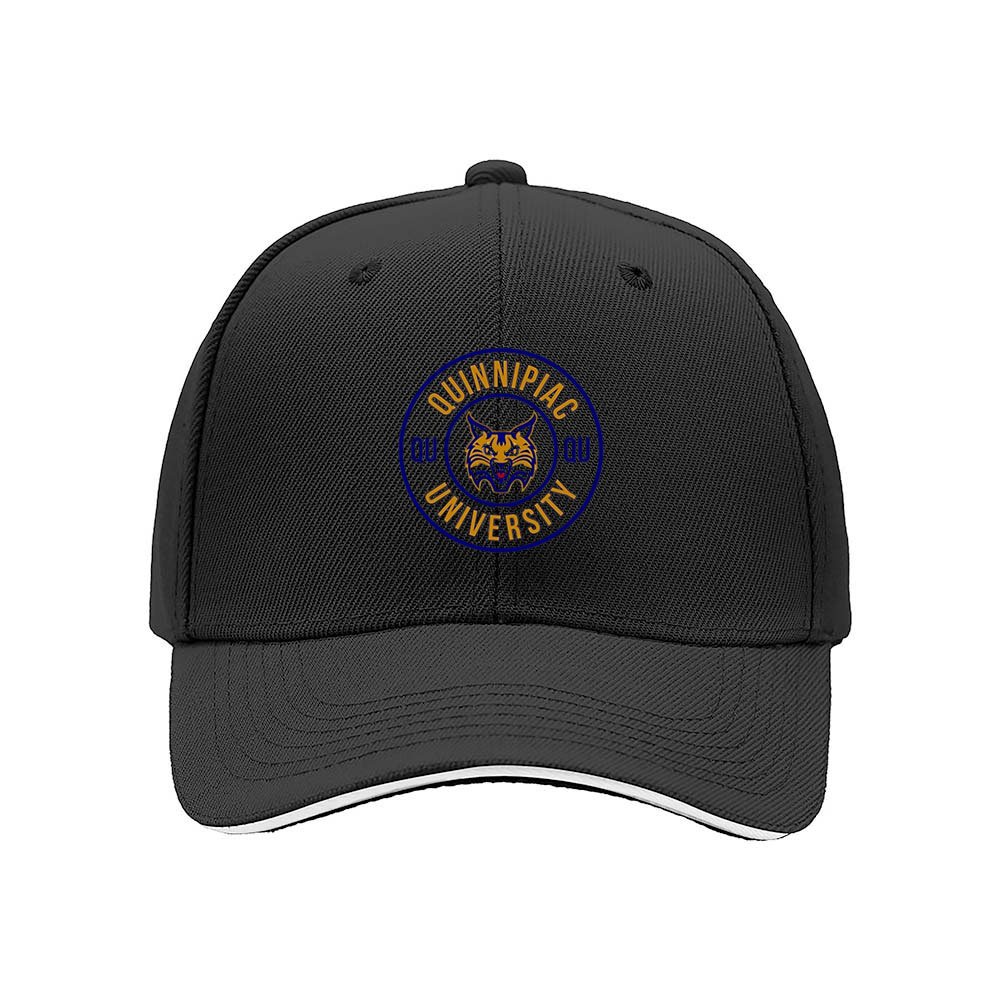 Quinnipiac University Logo Baseball Cap Men's Women's Gift - Image 3