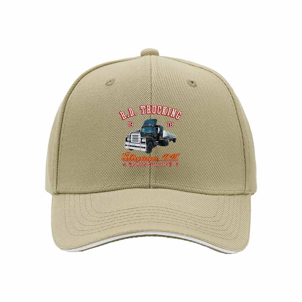 R.D. Trucking Albuquerque NM Men's Baseball Cap Gift - Image 4