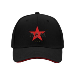 R.E.M. Star Logo Baseball Cap Men's Women's Gift Hat