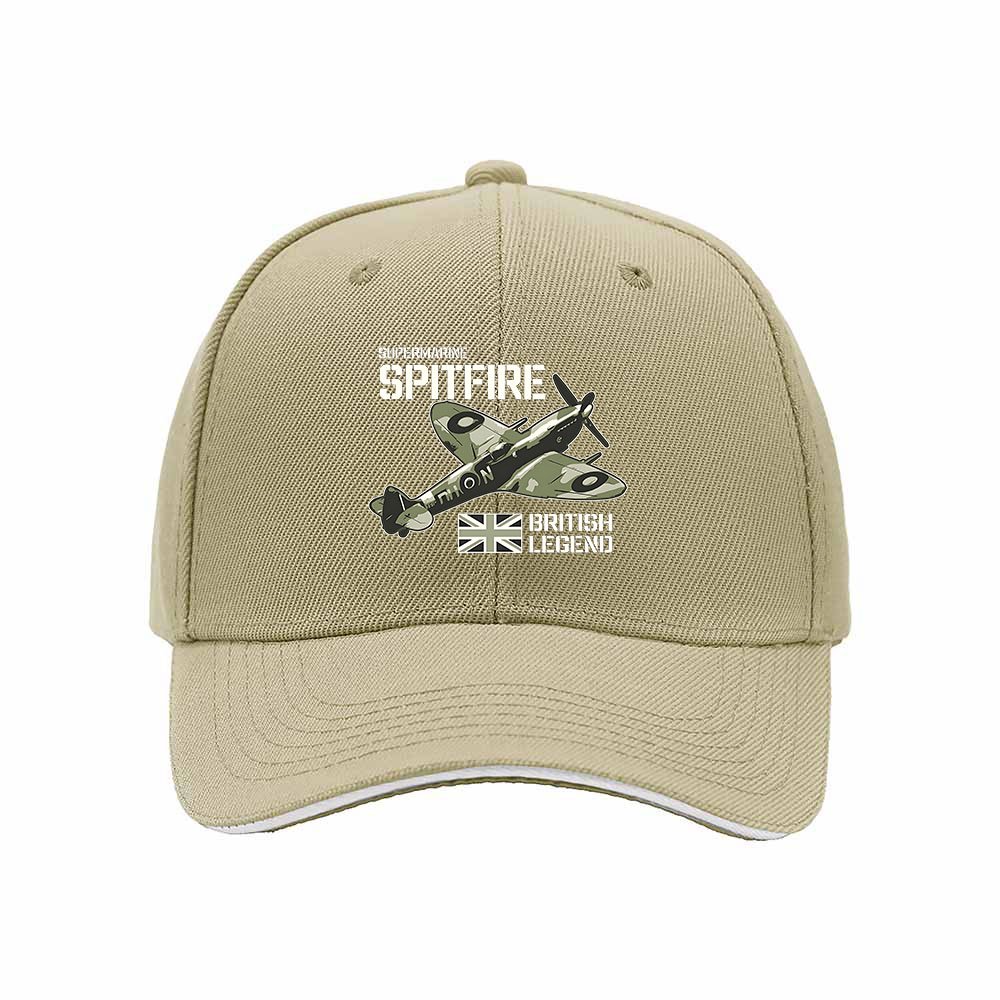 Supermarine Spitfire British Legend Men's Baseball Cap - Image 4