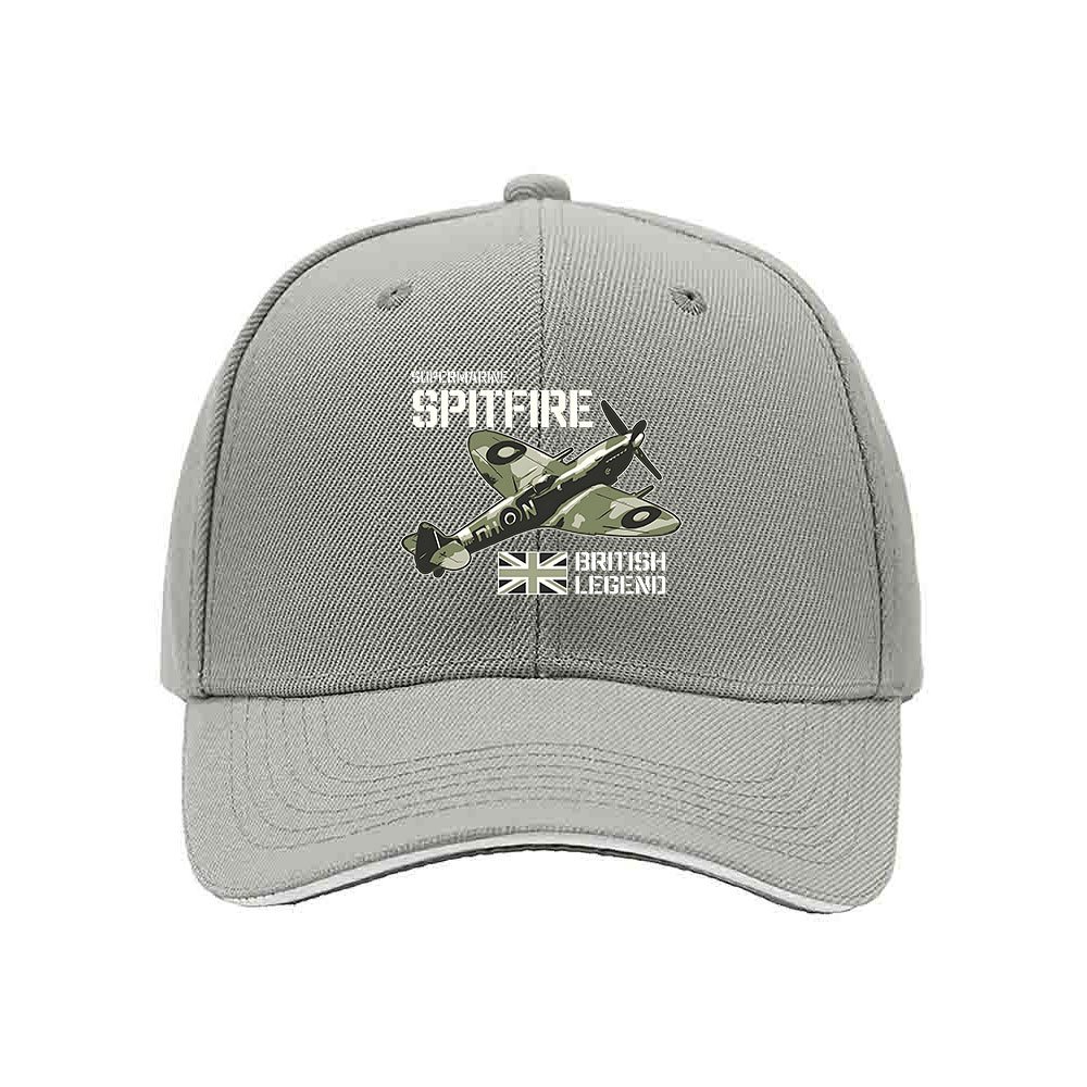 Supermarine Spitfire British Legend Men's Baseball Cap - Image 7