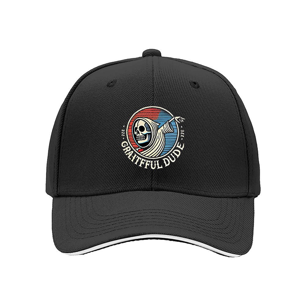Grateful Dude Skull Baseball Cap Men's Women's Gift Hat - Image 3