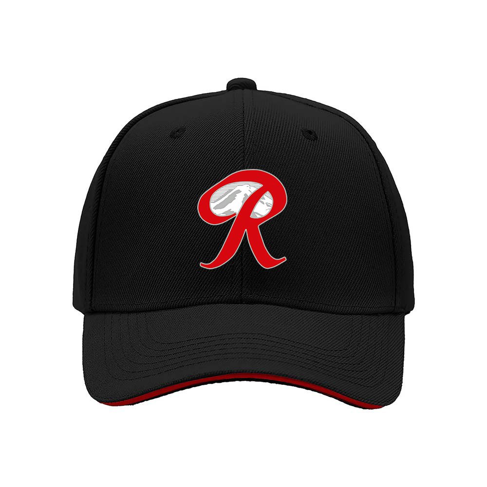 Red R Logo Baseball Cap Men's Women's Adjustable Hat Gift for Sports Fans