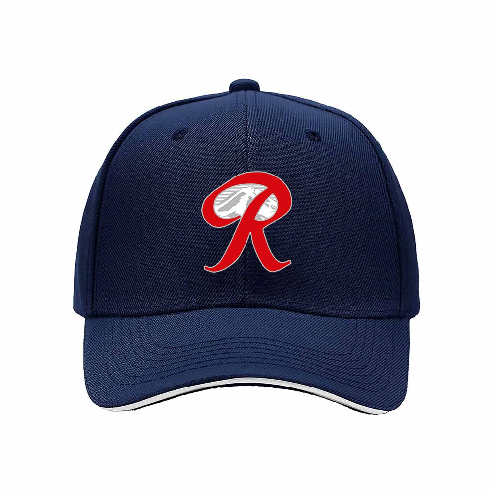 Red R Logo Baseball Cap Men's Women's Adjustable Hat Gift for Sports Fans - Image 2