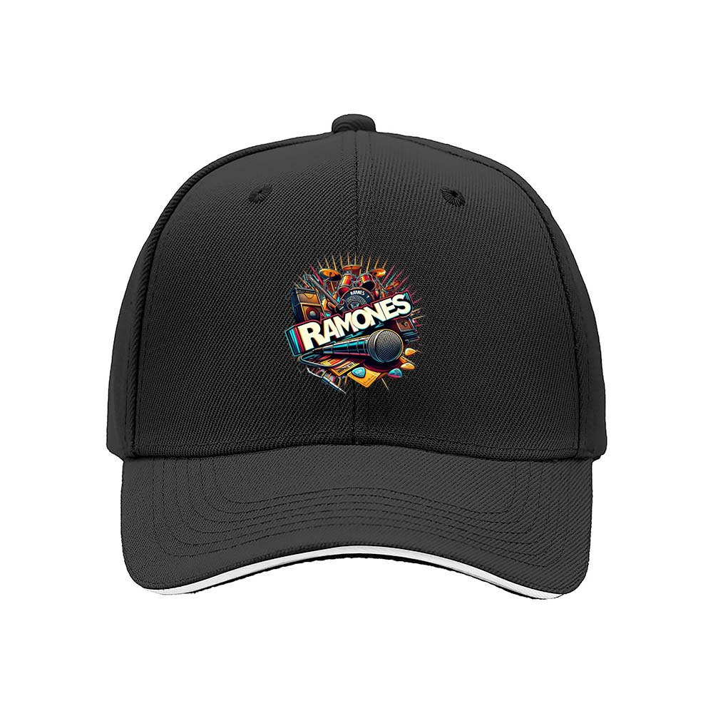 Ramones Band Logo Men's Baseball Cap Music Gift Hat - Image 3