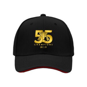 55 Champions 2021 Gold Trophy Baseball Cap Men Women Gift