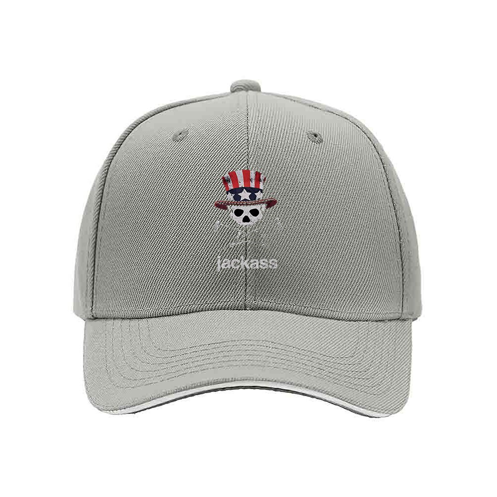 Jackass Skull USA Flag Hat Men's Baseball Cap Gift - Image 7