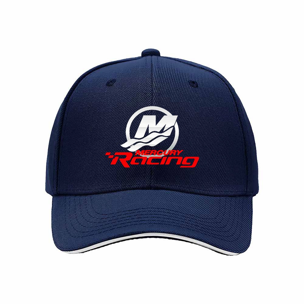 Mercury Racing Logo Baseball Cap Men Women Outdoor Gift Hat - Image 2