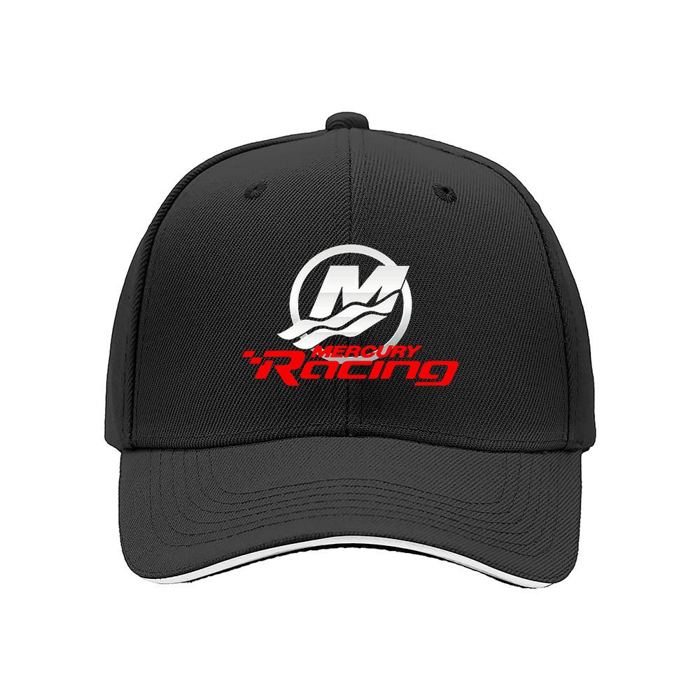 Mercury Racing Logo Baseball Cap Men Women Outdoor Gift Hat - Image 3