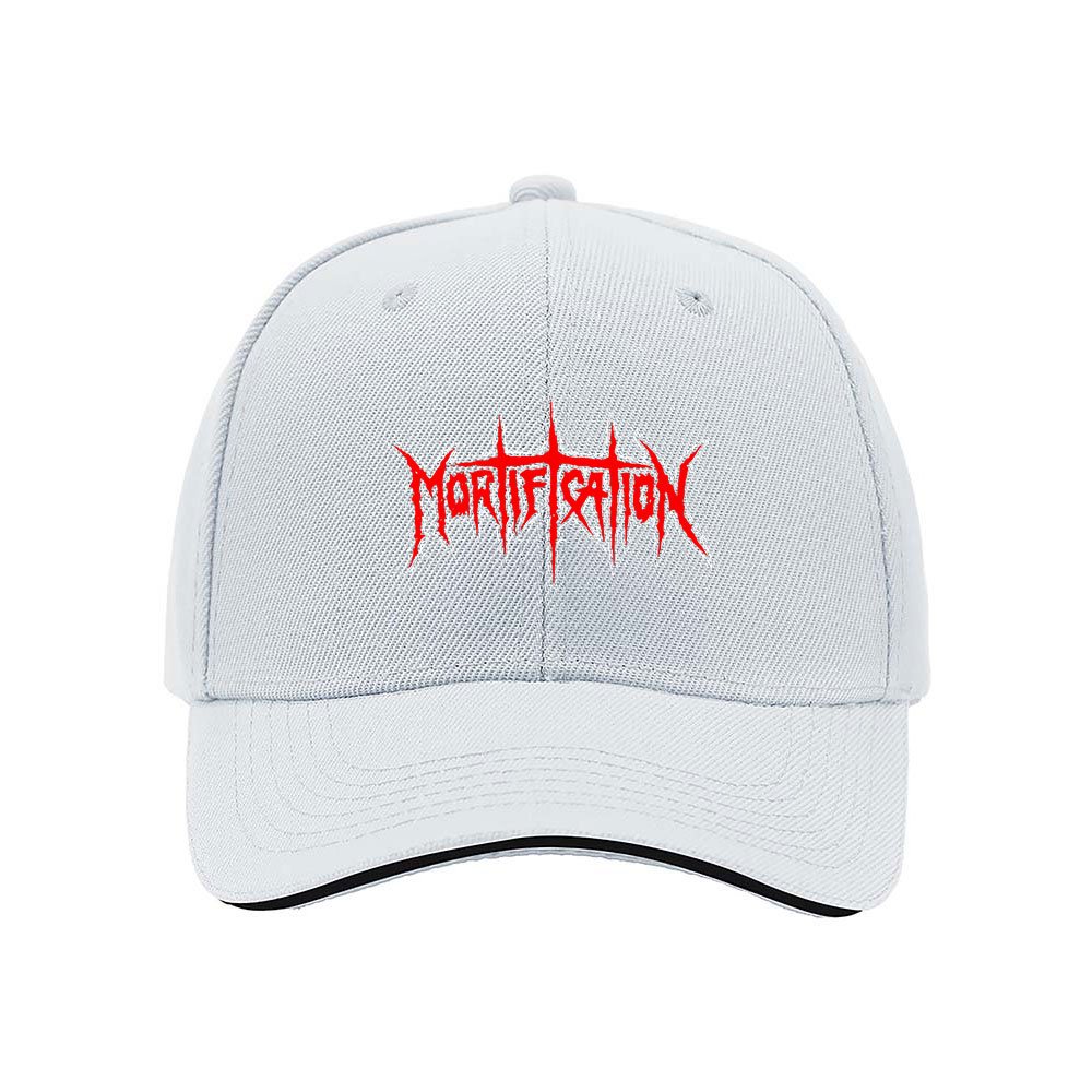 Mortification Logo Black Baseball Cap Men Women Heavy Metal Gift - Image 5