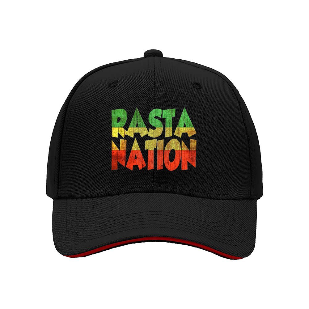 Rasta Nation Men's Baseball Cap Reggae Style Gift Hat