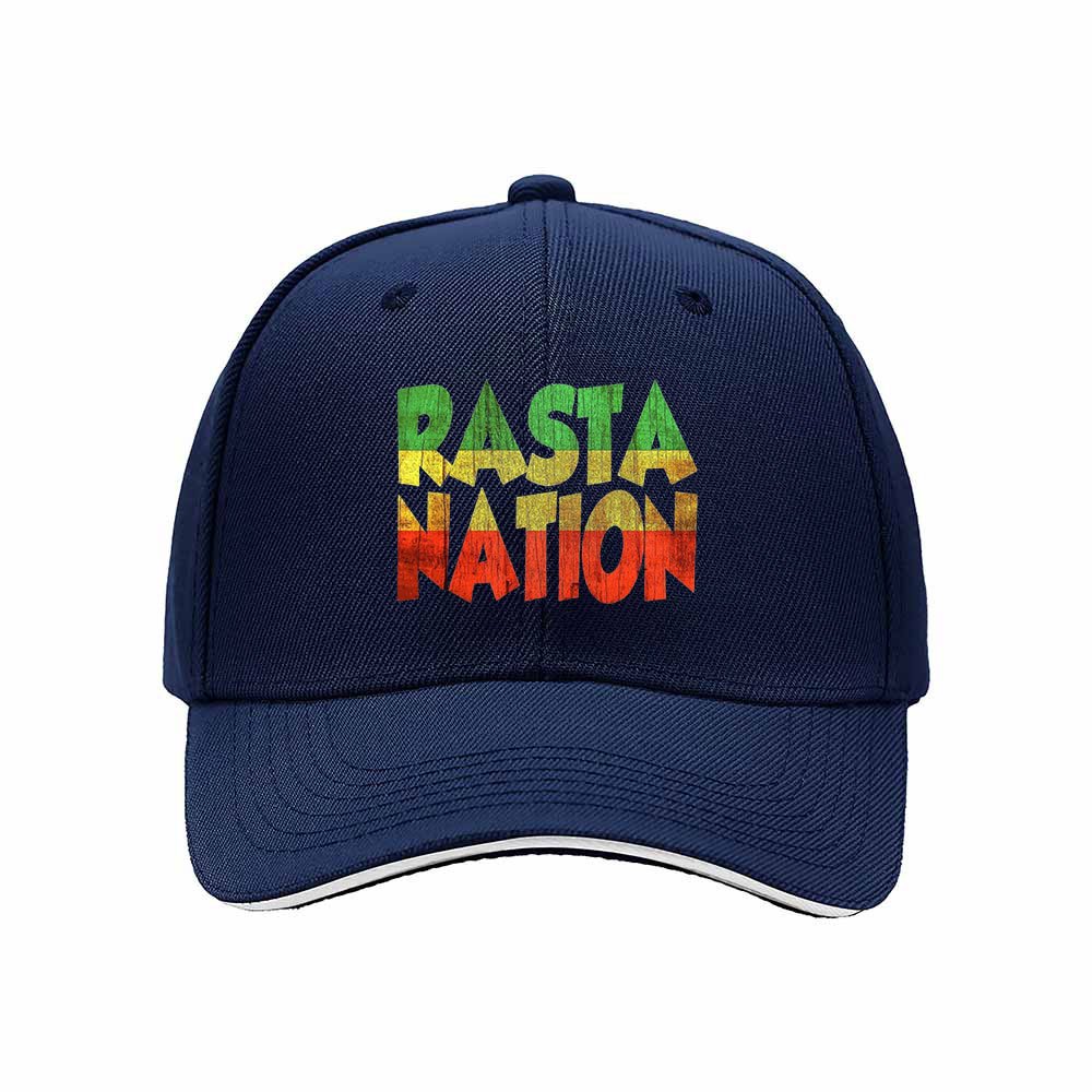 Rasta Nation Men's Baseball Cap Reggae Style Gift Hat - Image 2