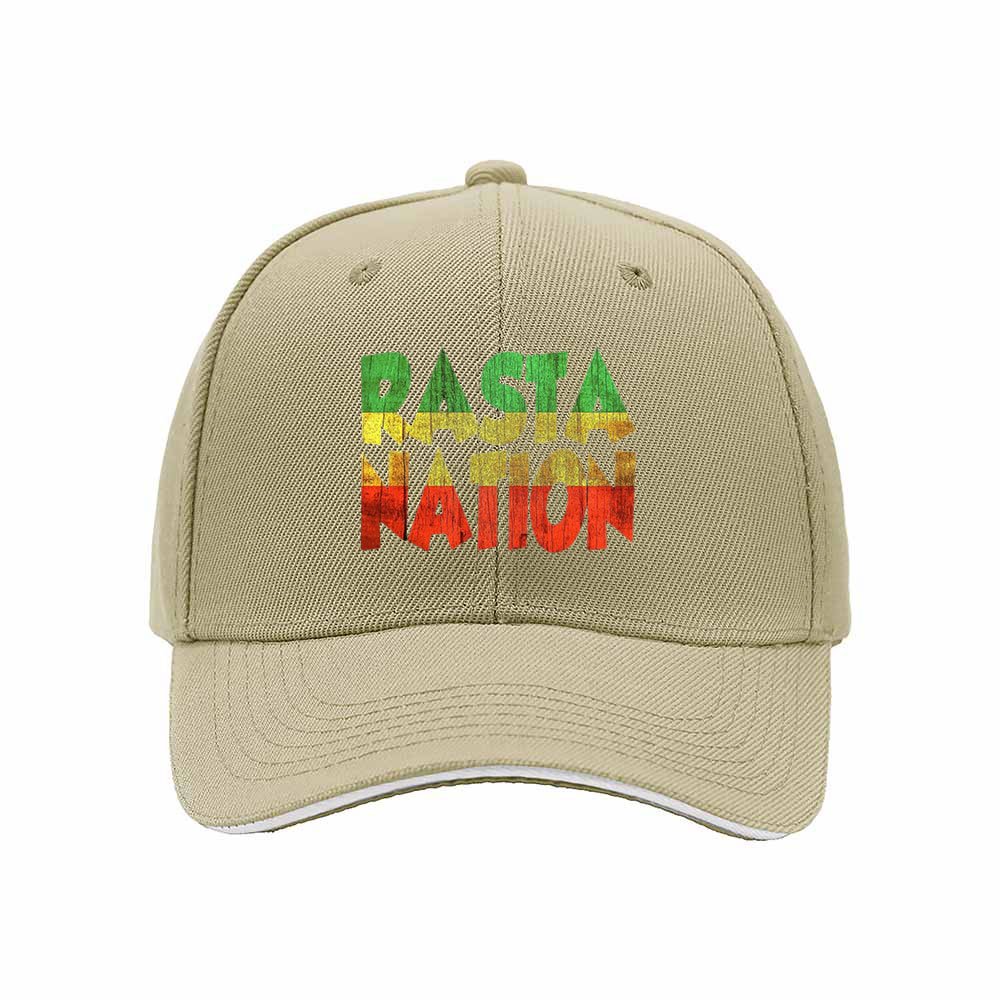 Rasta Nation Men's Baseball Cap Reggae Style Gift Hat - Image 4