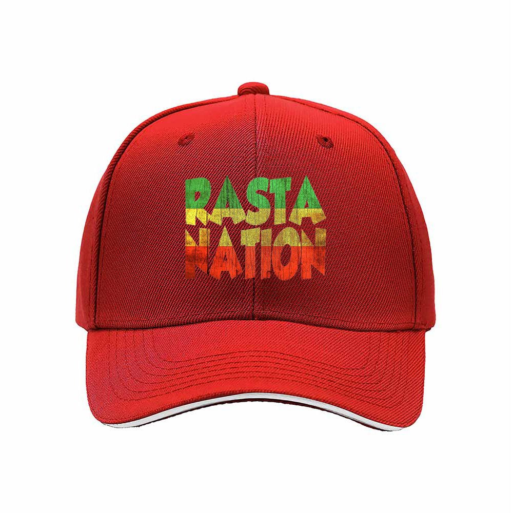 Rasta Nation Men's Baseball Cap Reggae Style Gift Hat - Image 6