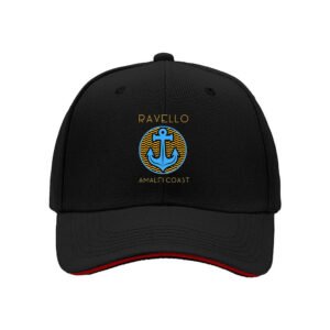 Ravello Amalfi Coast Anchor Baseball Cap Men Women Travel Gift