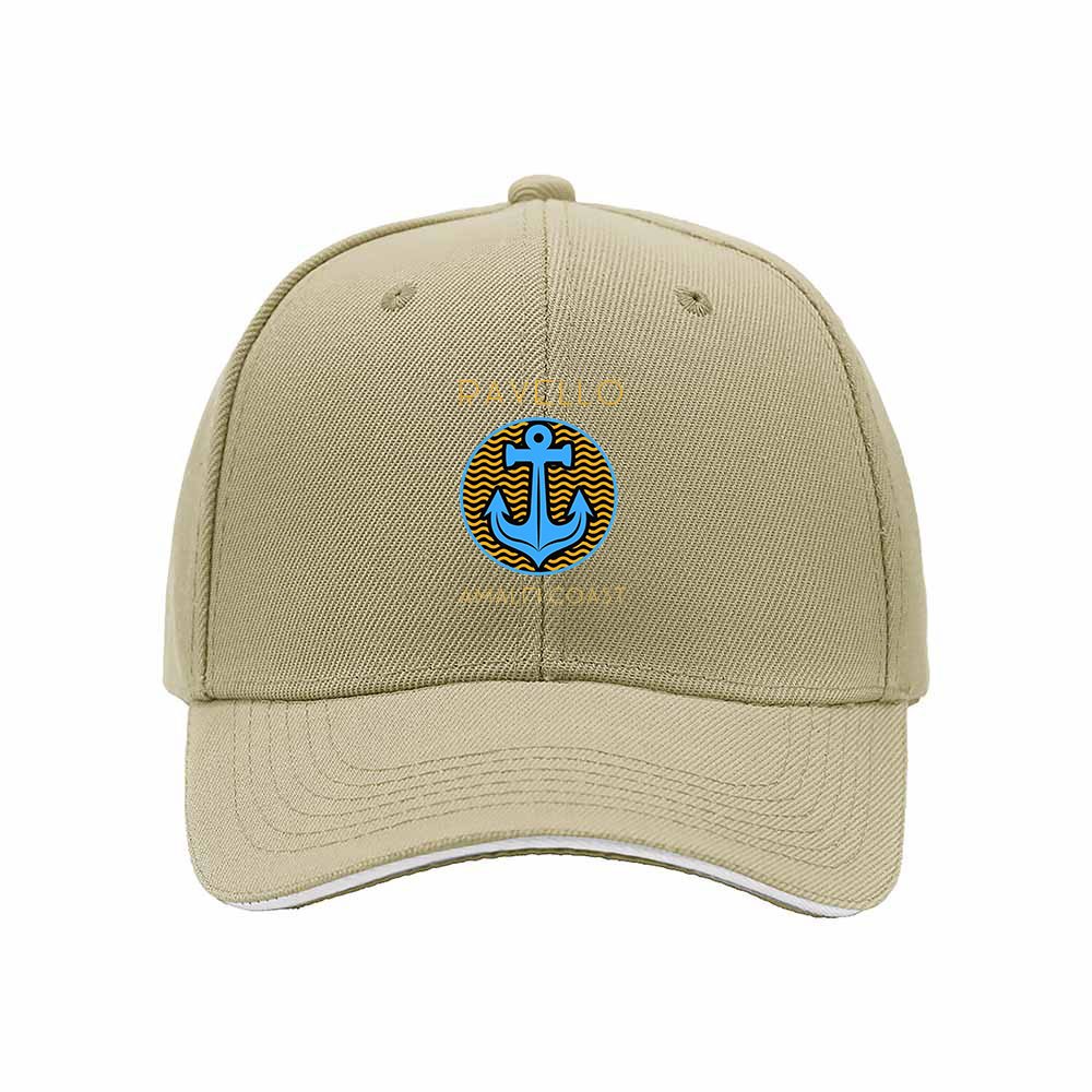 Ravello Amalfi Coast Anchor Baseball Cap Men Women Travel Gift - Image 4
