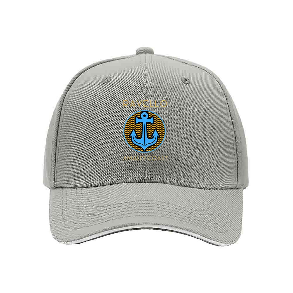 Ravello Amalfi Coast Anchor Baseball Cap Men Women Travel Gift - Image 7