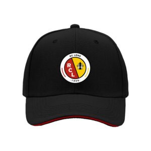 RC Lens Football Club Men's Baseball Cap Black Red Yellow Logo Hat Gift