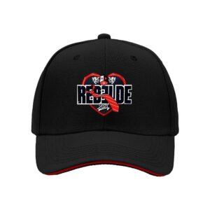 Red Tide Heart Logo Baseball Cap Men's Women's Gift Hat
