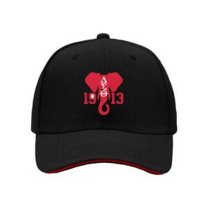 Red Elephant Logo Baseball Cap Men's Women's Gift Fashion Hat 1913 Design