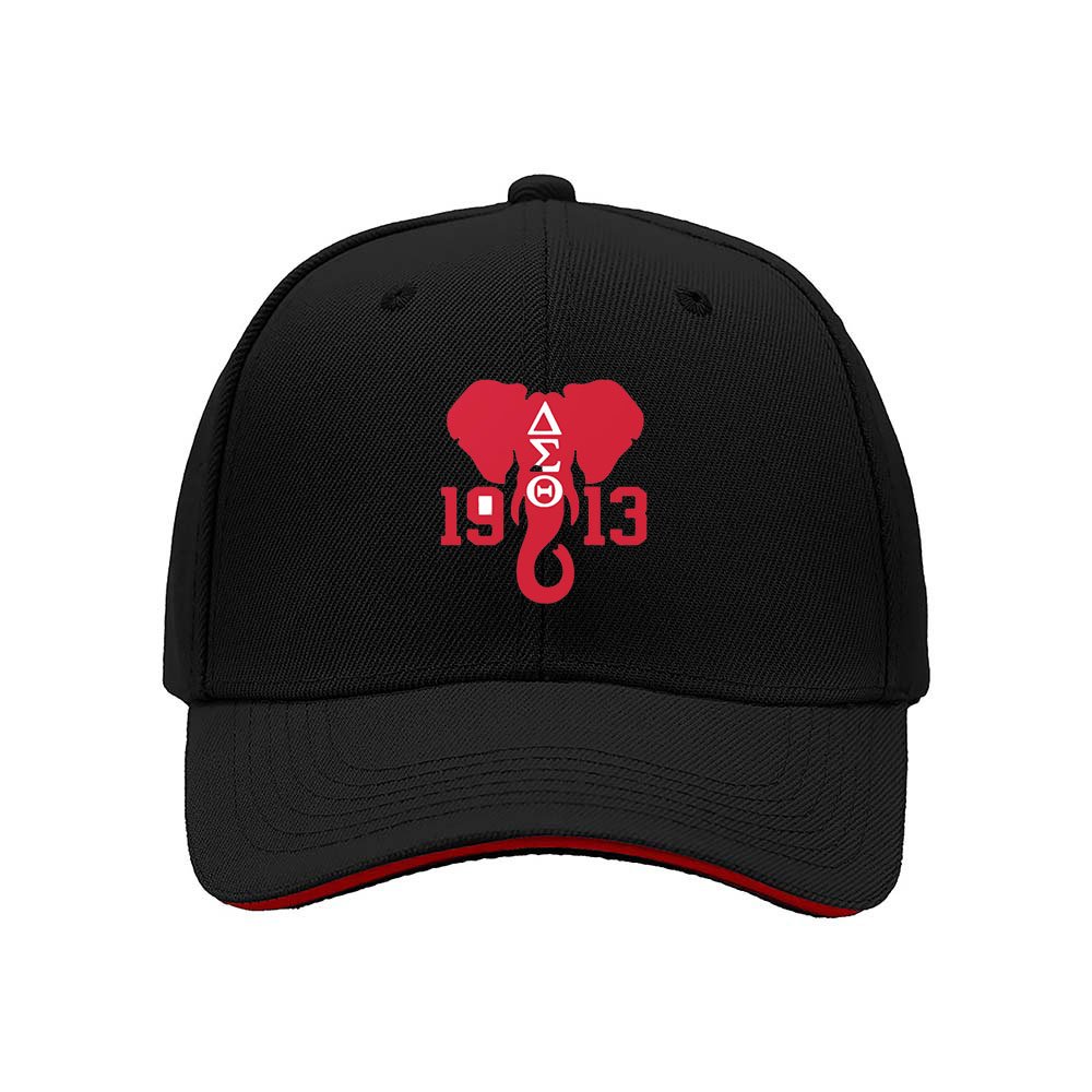 Red Elephant Logo Baseball Cap Men's Women's Gift Fashion Hat 1913 Design