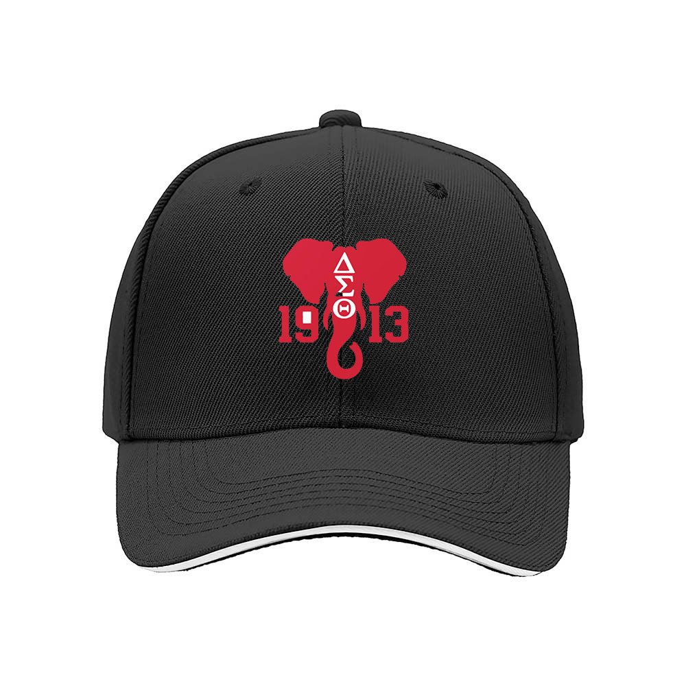 Red Elephant Logo Baseball Cap Men's Women's Gift Fashion Hat 1913 Design - Image 3