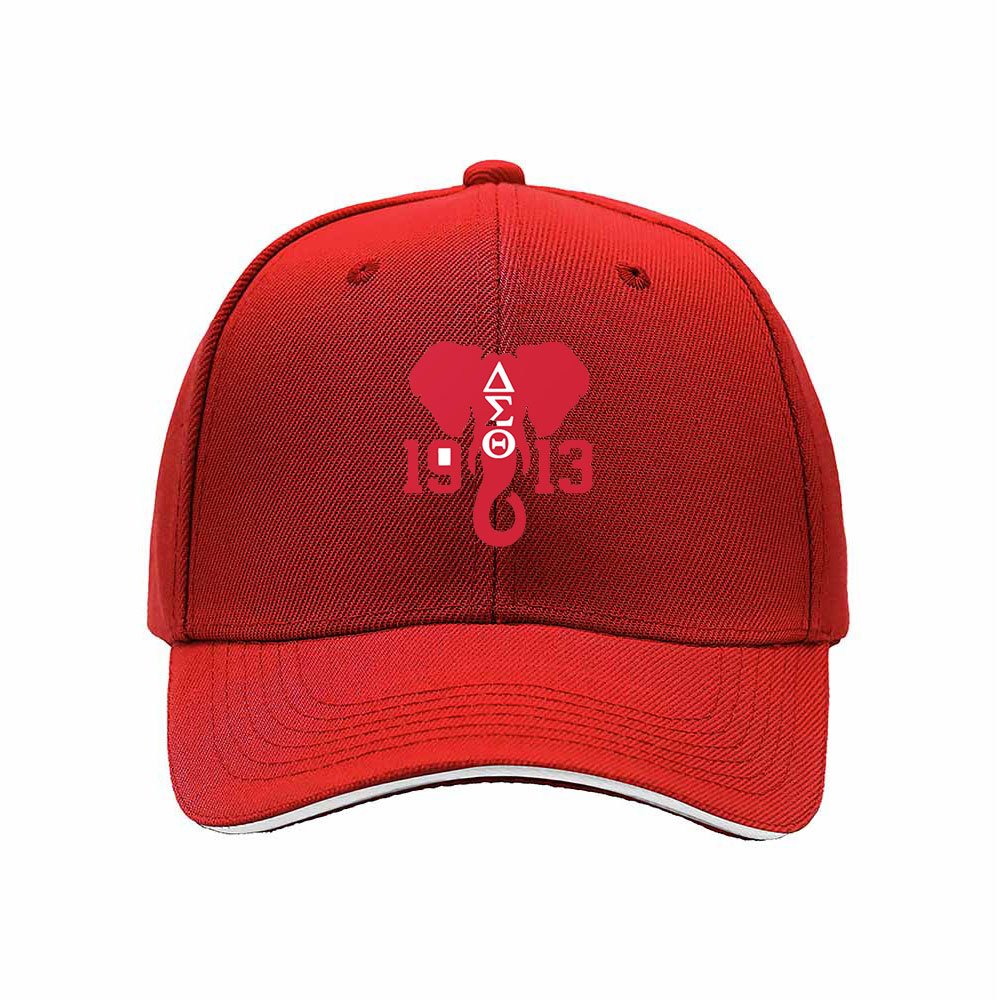 Red Elephant Logo Baseball Cap Men's Women's Gift Fashion Hat 1913 Design - Image 6