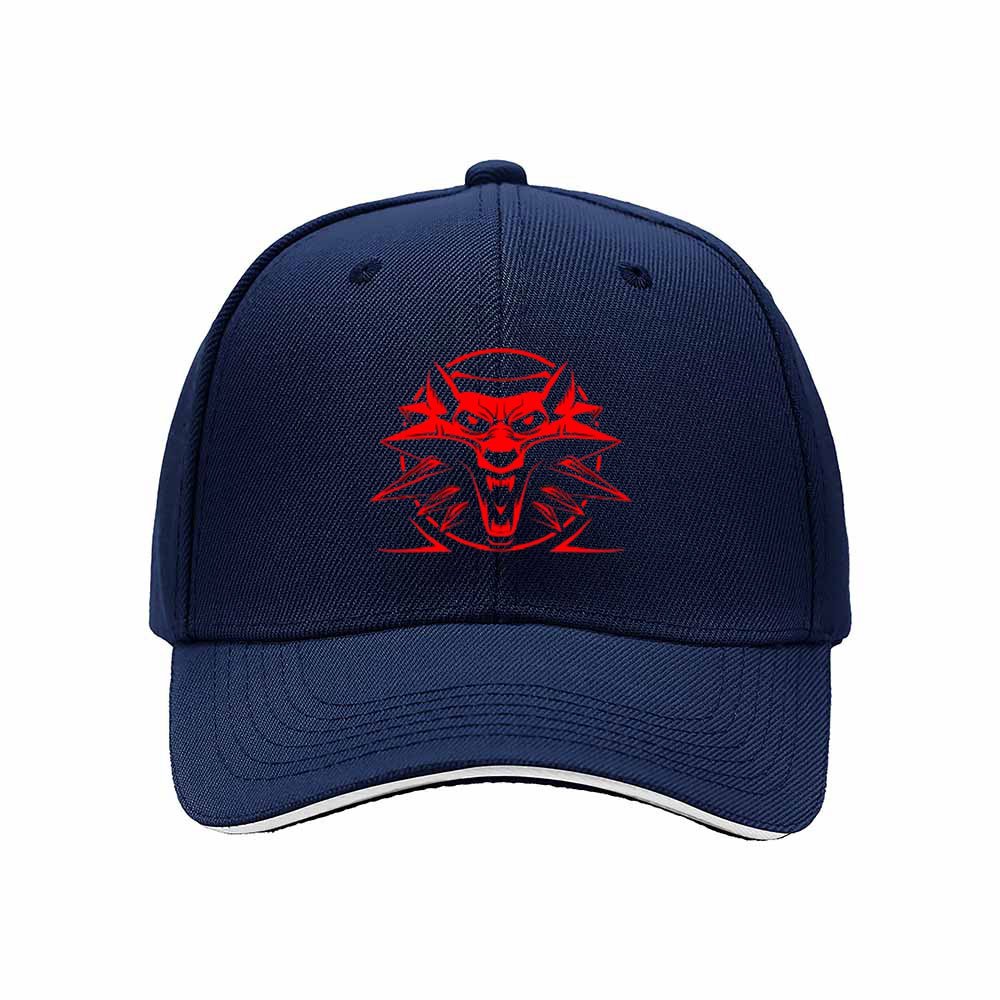 Red Wolf Logo Baseball Cap Men's Women's Casual Hat Gift - Image 2