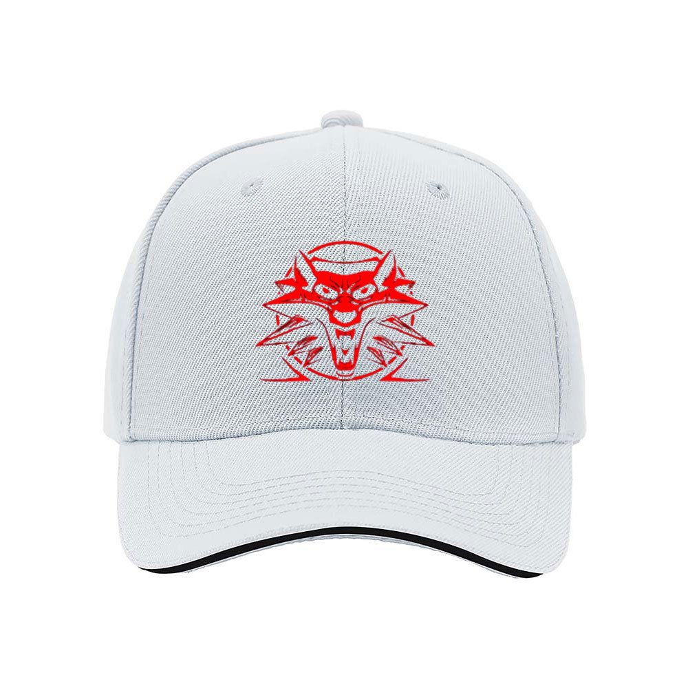Red Wolf Logo Baseball Cap Men's Women's Casual Hat Gift - Image 5
