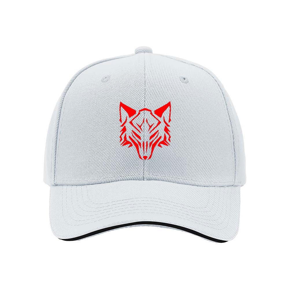 Red Wolf Logo Men's Baseball Cap Outdoor Gift Hat - Image 5