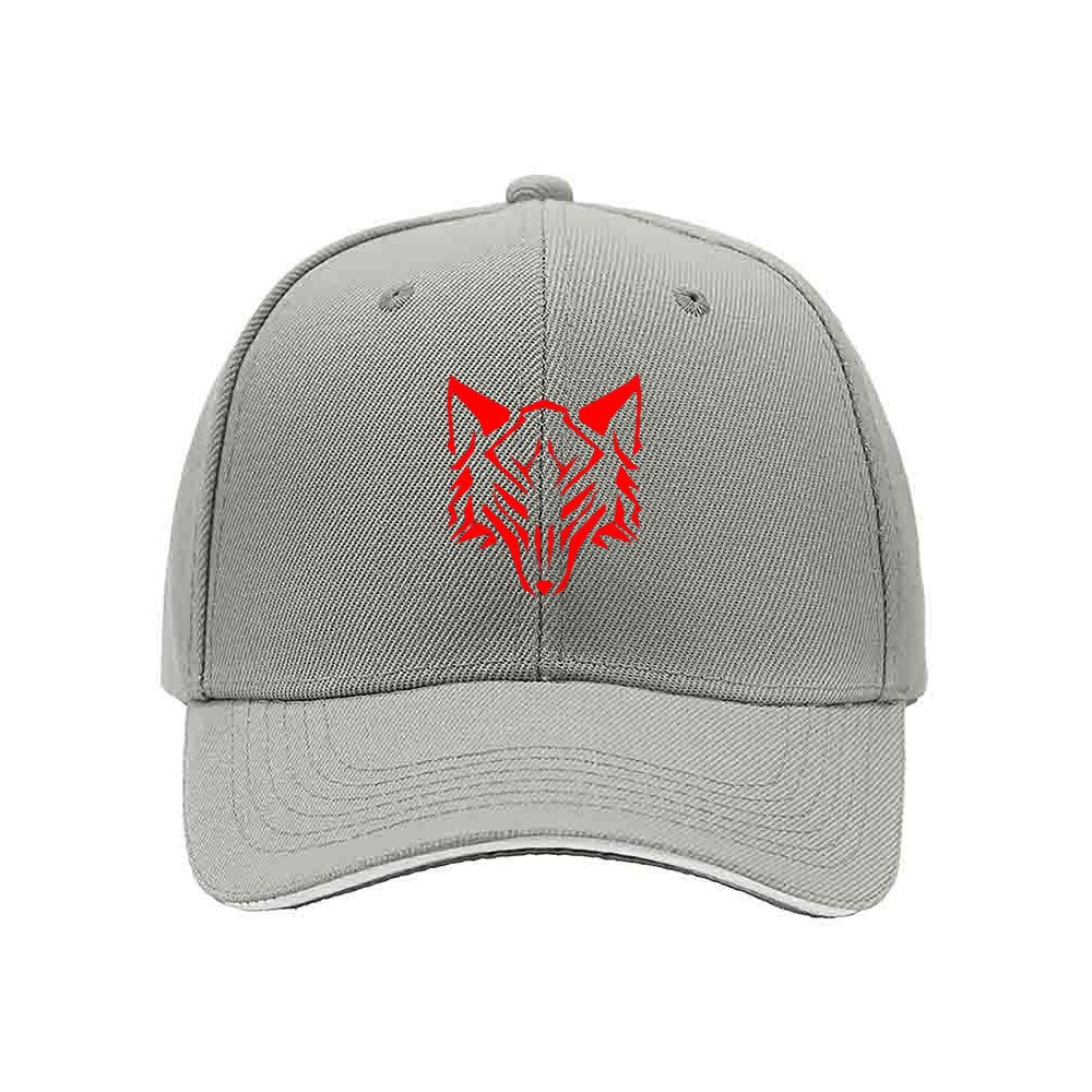 Red Wolf Logo Men's Baseball Cap Outdoor Gift Hat - Image 7