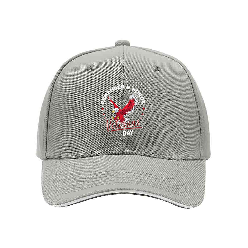 Veterans Day Eagle Cap Remember Honor Men Women Baseball Hat Gift - Image 7