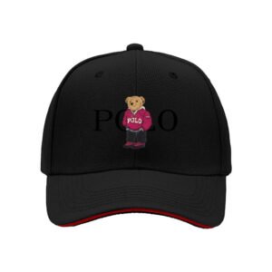 Polo Bear Logo Baseball Cap Men Women Gift Fashion Hat