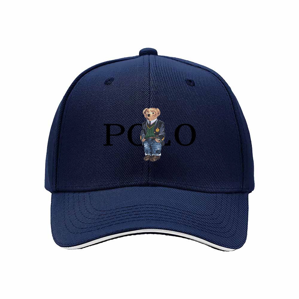 Polo Bear Embroidered Men's Baseball Cap Gift Fashion Hat - Image 2