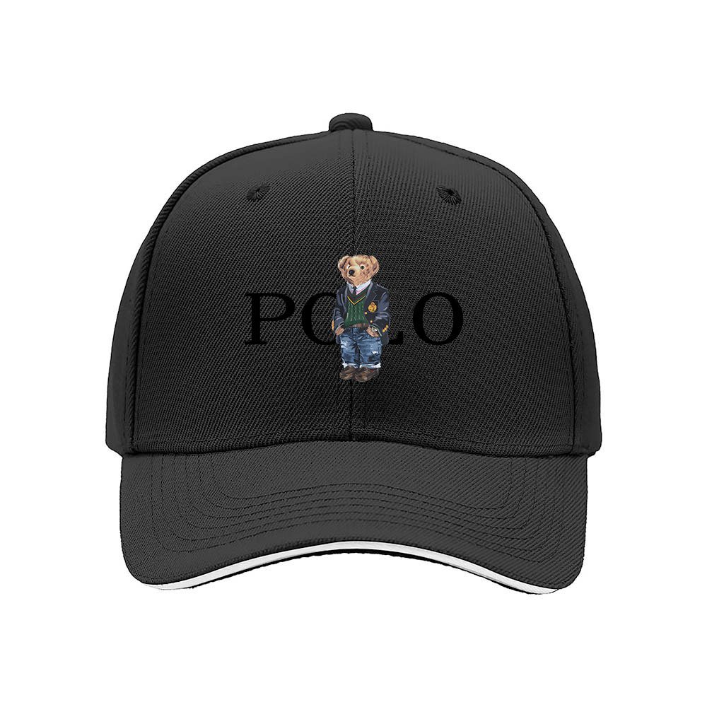 Polo Bear Embroidered Men's Baseball Cap Gift Fashion Hat - Image 3
