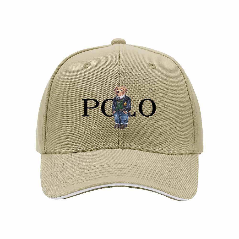 Polo Bear Embroidered Men's Baseball Cap Gift Fashion Hat - Image 4