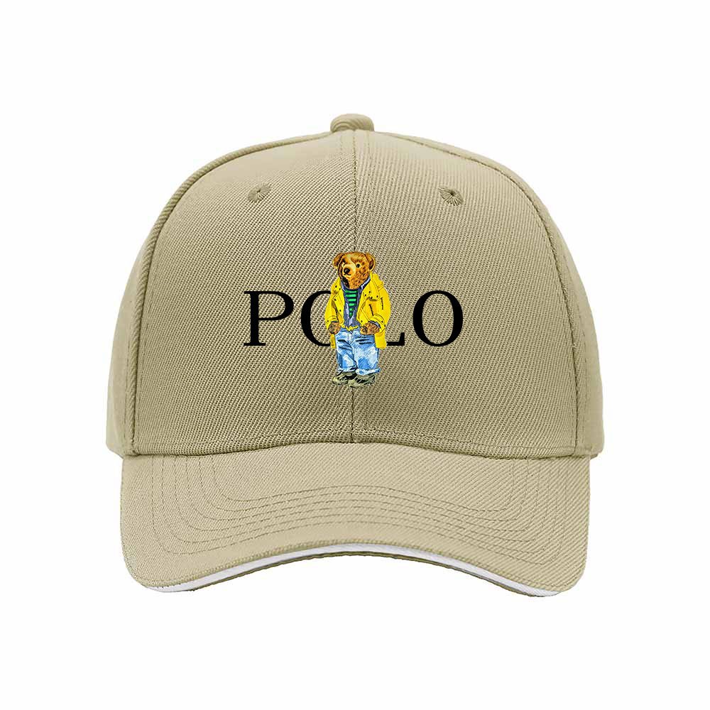 Polo Bear Embroidered Men's Baseball Cap Fashion Gift Hat - Image 4