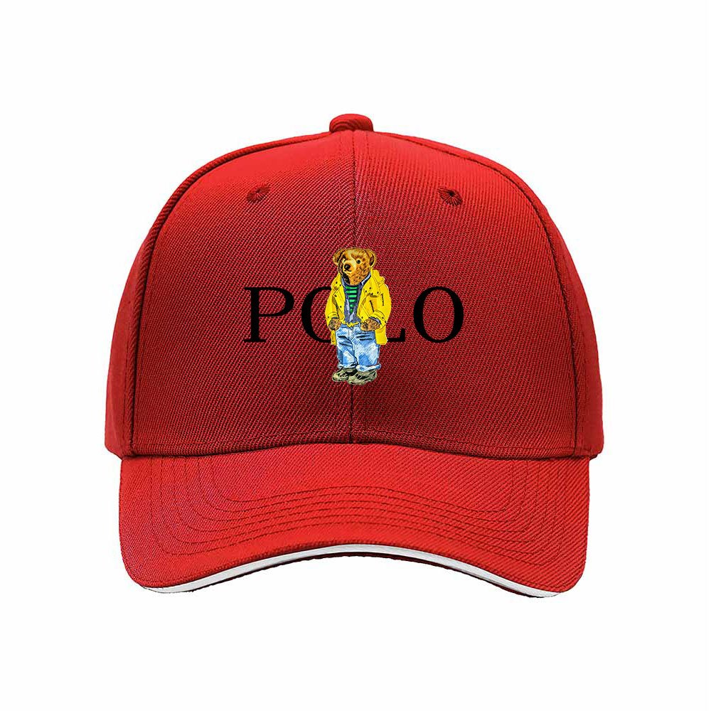 Polo Bear Embroidered Men's Baseball Cap Fashion Gift Hat - Image 6