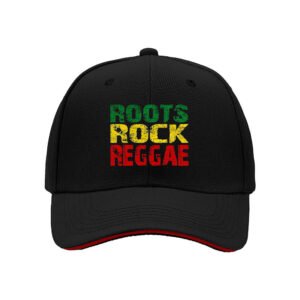 Roots Rock Reggae Men's Baseball Cap Rasta Style Gift